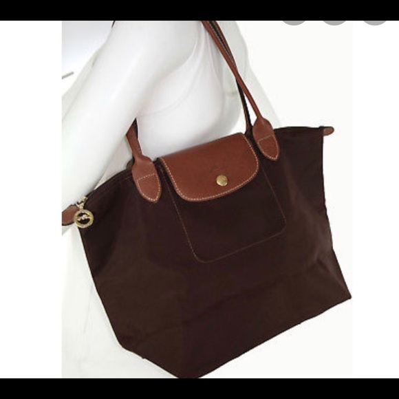 Longchamp Handbags - Longchamp Large Brown Bag